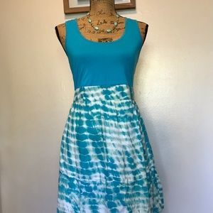 As U Wish Tie Dye Watercolor Dress